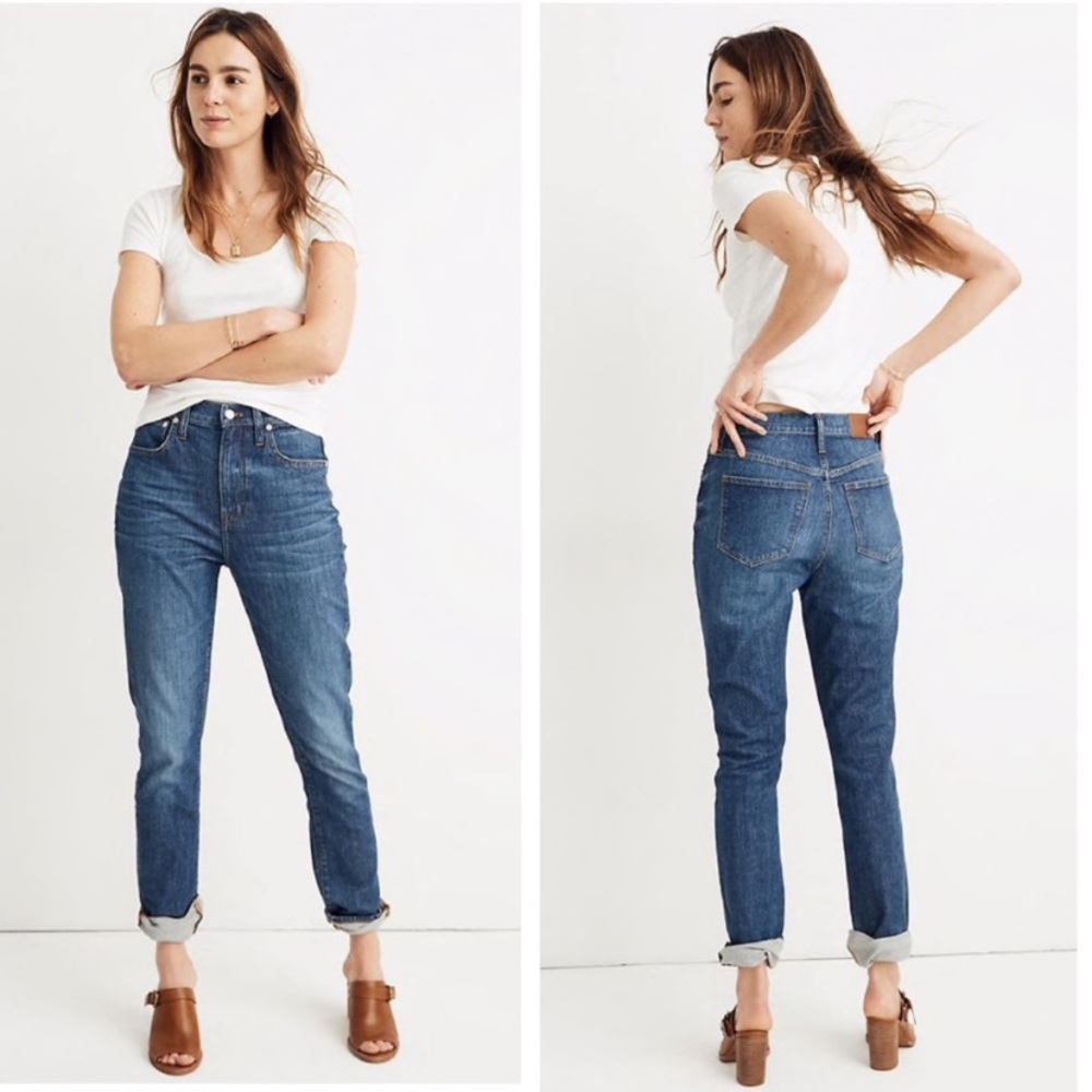 Madewell High Rise Slim Boy Jean Size 27